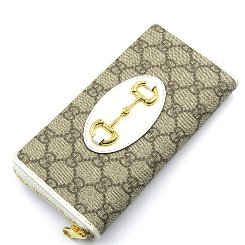 美品 GUCCI グッチ 長財布 621889 92TCG 9761 ホースビット 1955