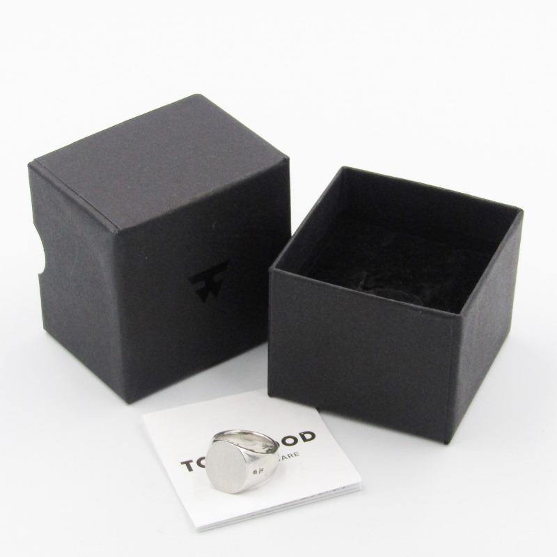 TOM WOOD トムウッド リング OVAL RING オーバル シグネット