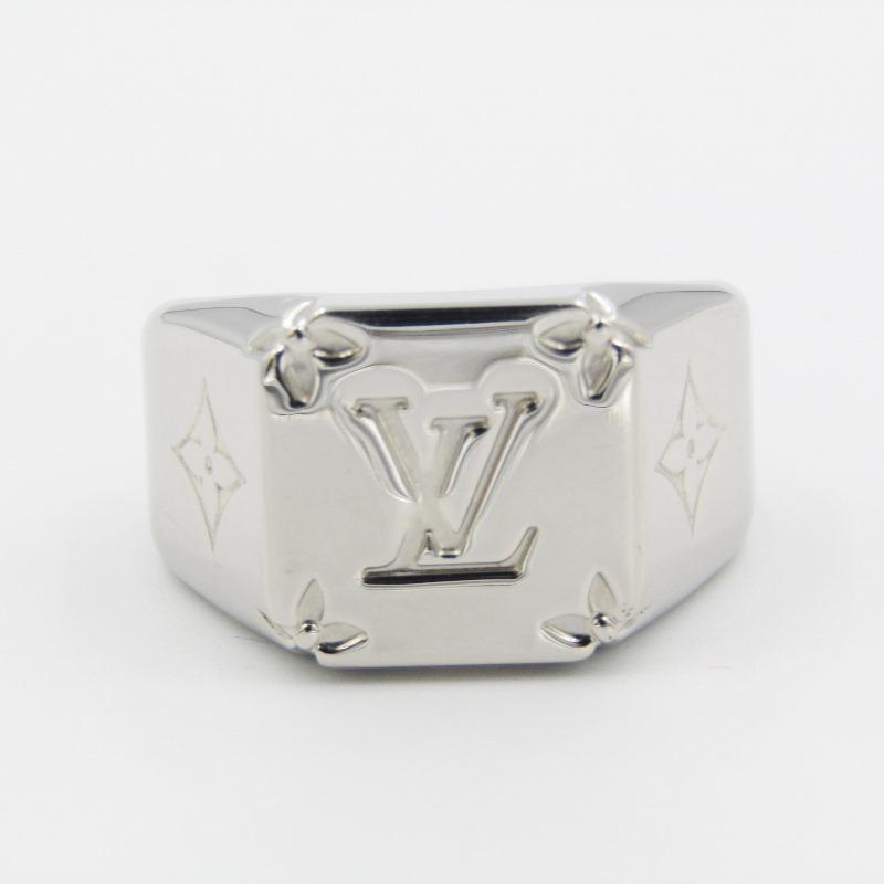 美品 LOUIS VUITTON ルイヴィトン シグネットリングM62488 L Amazon | [Louis Vuitton] リング M62488 シグネットリング L