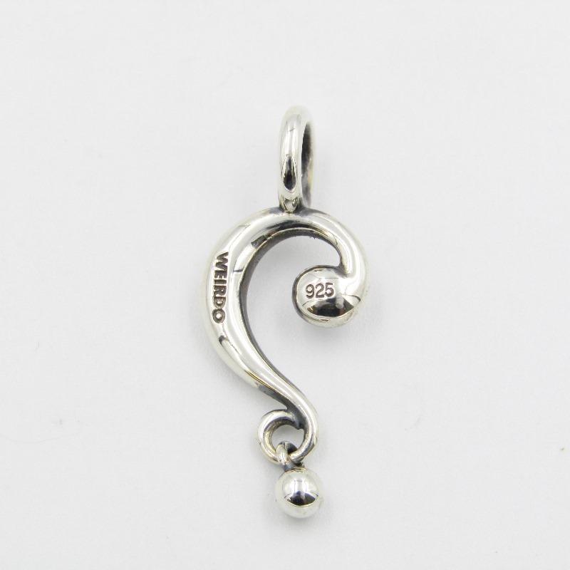 WEIRDO 未使用 JEWELRY ウィアード ペンダント WP022 ? TOP ハテナ 