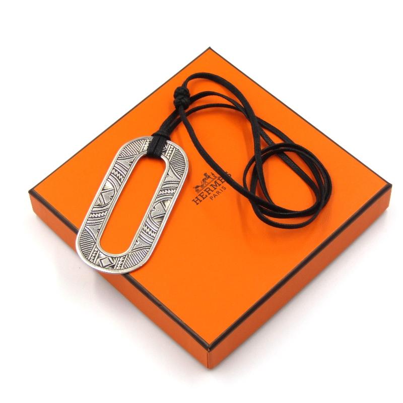 HERMES 未使用 エルメス ネックレス トゥアレグ Ano Pendant