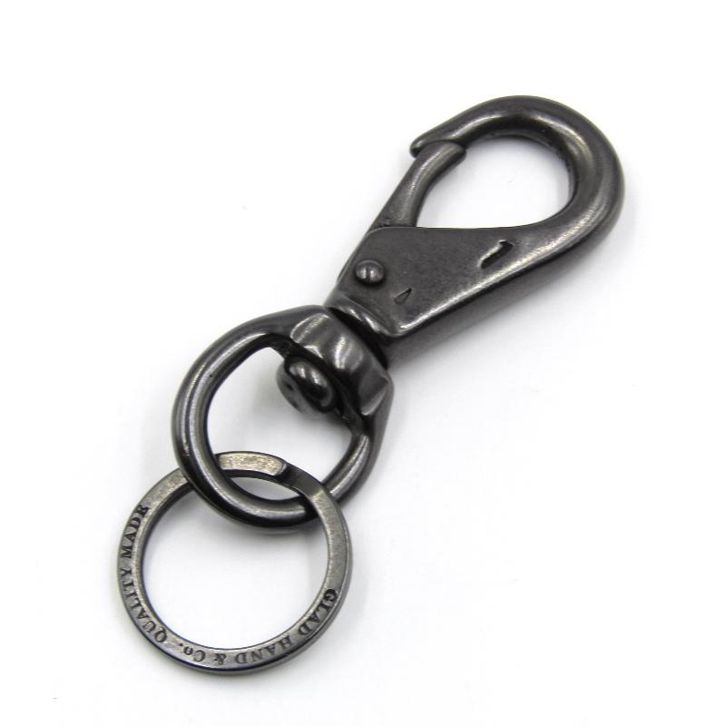 未使用 GLADHAND グラッドハンド キーホルダー SWIVEL SNAP KEY HOLDER スウィベル スナップ ブラス 真鍮