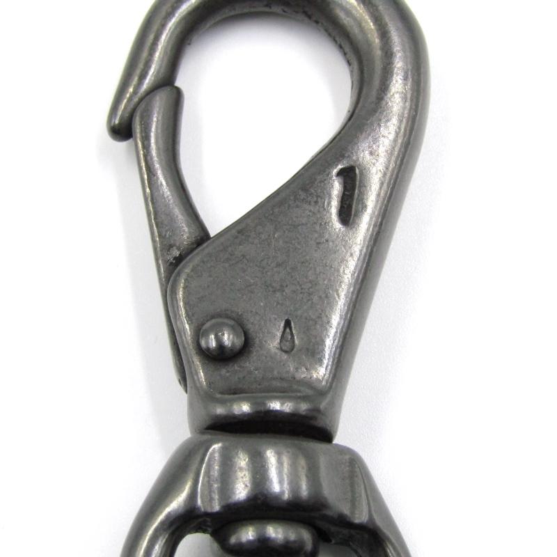 未使用 GLADHAND グラッドハンド キーホルダー SWIVEL SNAP KEY HOLDER スウィベル スナップ ブラス 真鍮