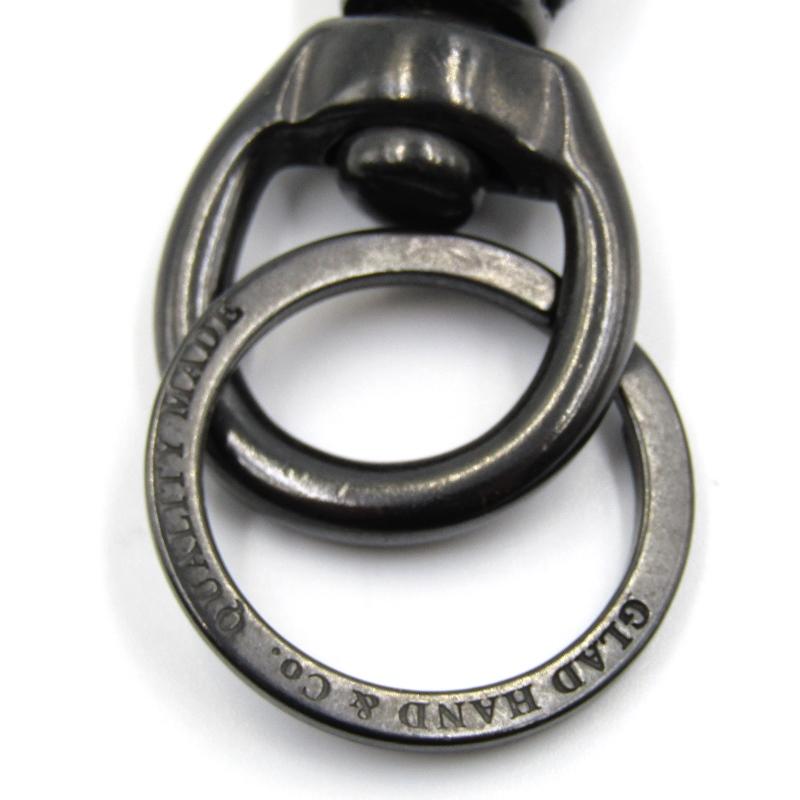 未使用 GLADHAND グラッドハンド キーホルダー SWIVEL SNAP KEY HOLDER スウィベル スナップ 真鍮 キーリング