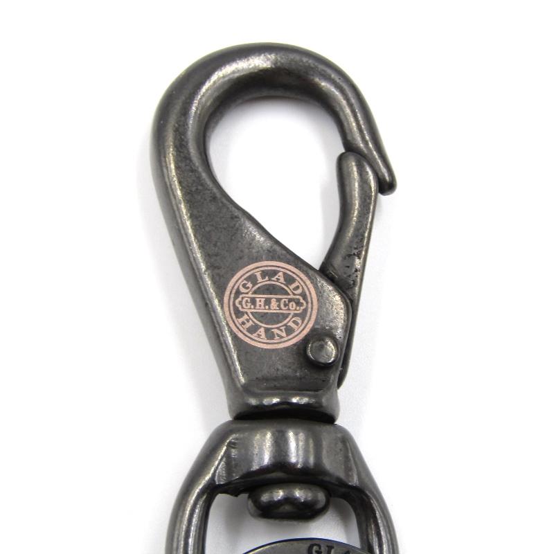 未使用 GLAD HAND グラッドハンド キーホルダー SWIVEL SNAP KEY HOLDER スウィベル スナップ キーリング