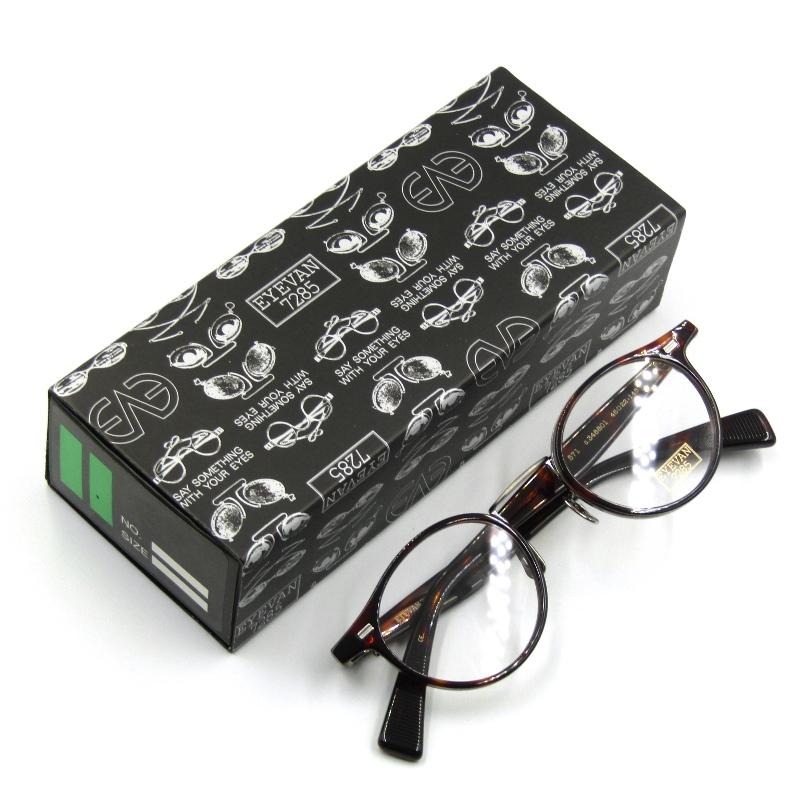 未使用 EYEVAN7285 アイヴァン7285 メガネフレーム MODEL.571 ラウンド  