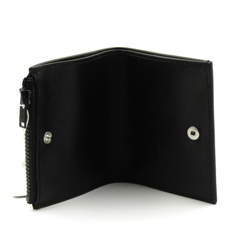 Maison Margiela ミニ財布 黒 Maison Margiela メゾンマルジェラ 財布 二つ折り BI-FOLD