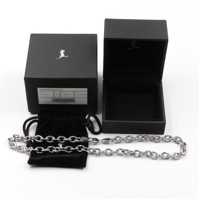 良品 JOHN LAWRENCE SULLIVAN ジョンローレンスサリバン ネックレス JLS-06-32 SILVER CHAIN  NECKLACE SV925 チェーン 50014756