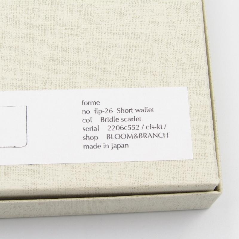 forme（フォルメ） - THIRTY' THIRTY' STORE forme / Short Wallet All