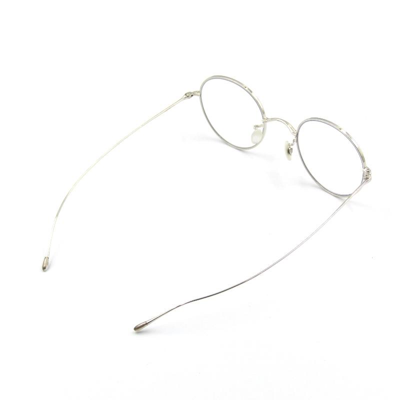 未使用 10eyevan テンアイヴァン メガネフレーム No.5 ラウンド メタル  