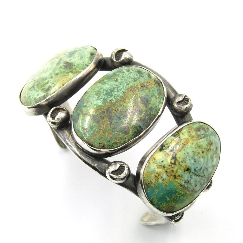 BIGHAND ビッグハンド バングル 3連 ターコイズ 【公式通販】