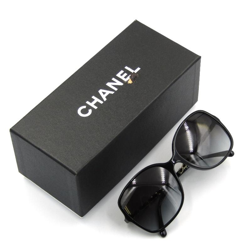 CHANEL 美品 シャネル サングラス CH5210-Q-A 501/3C バタフライ 