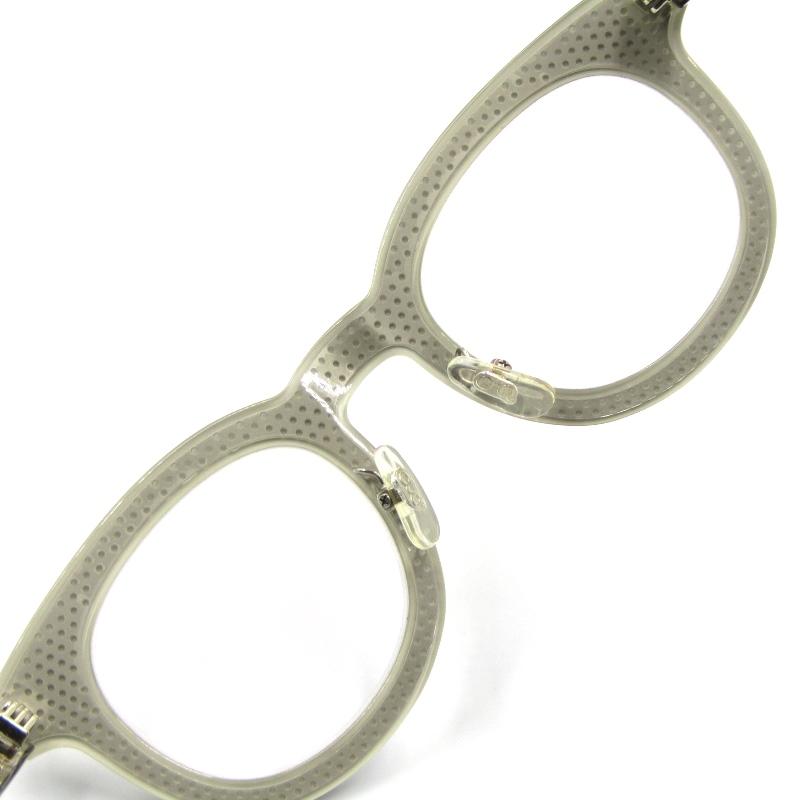 美品 白山眼鏡店 ハクサンメガネ メガネフレーム Punching TITO