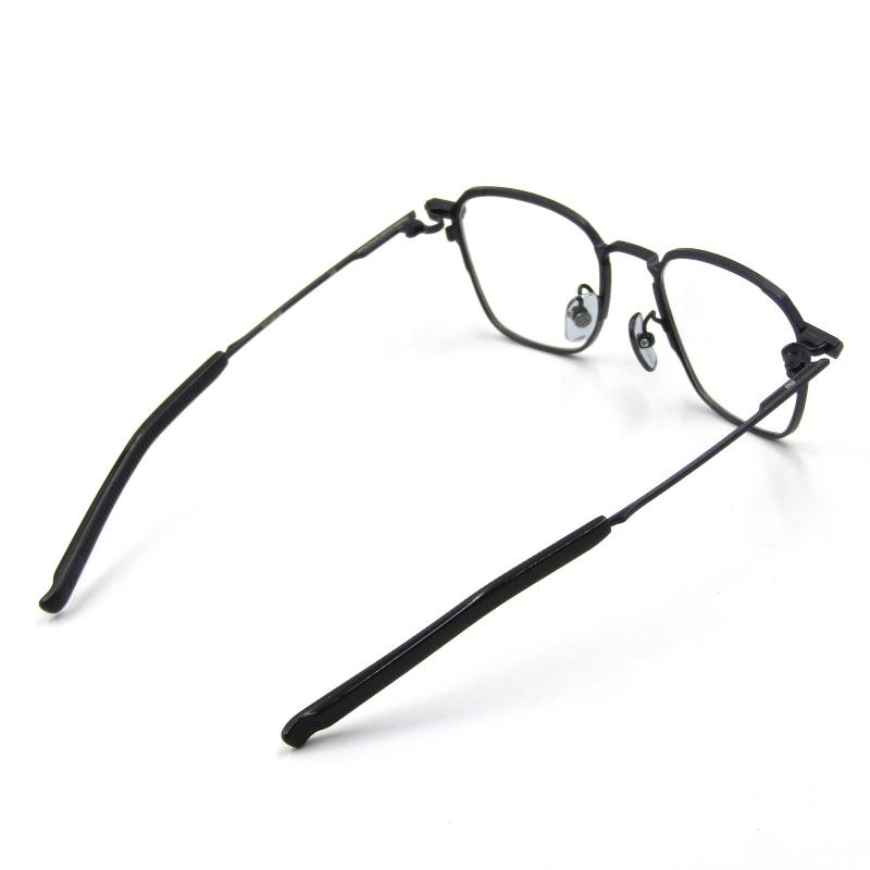 999.9 黒チタンフレーム メガネ backend=imagemagick;version=1;