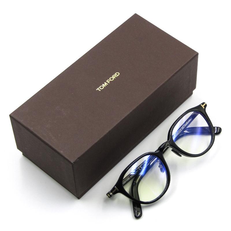TOM FORD 美品 トムフォード メガネフレーム TF5857-D-B 001 ボストン 