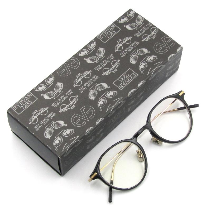 美品 EYEVAN7285 アイヴァン7285 メガネフレーム MOD.749 クラウン  