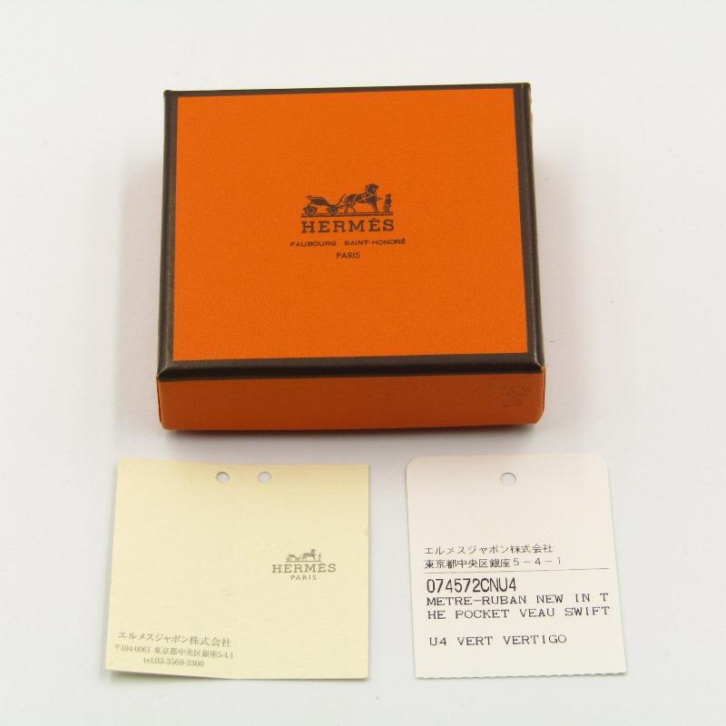 HERMES 未使用 エルメス メジャースケール 3M 巻尺 ヴォー
