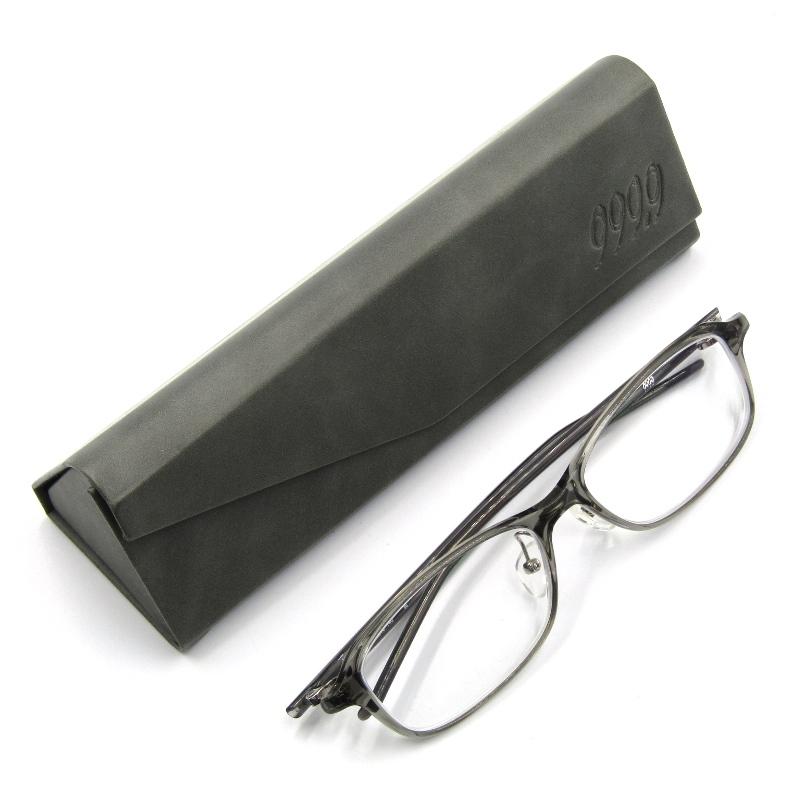 美品 999.9 フォーナインズ メガネフレーム NP-730 日本製 スクエア  