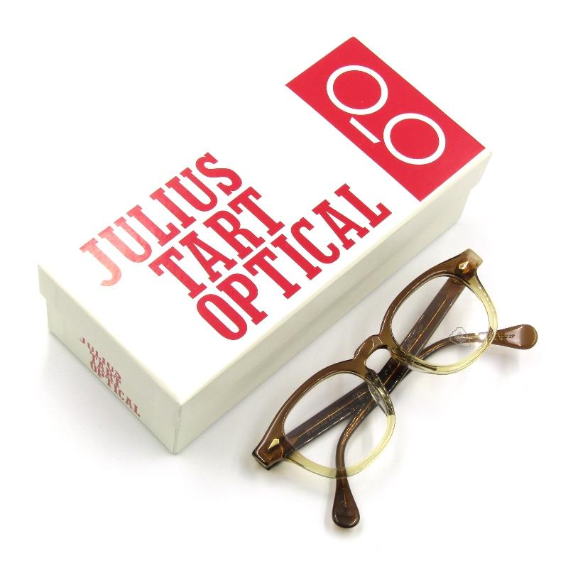美品 JULIUS TART OPTICAL ジュリアスタートオプティカル メガネ 