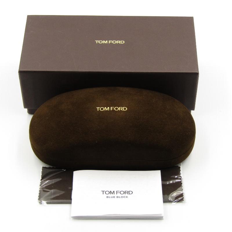 TOM FORD 美品 トムフォード メガネフレーム TF5595-B 028 ラウンド 