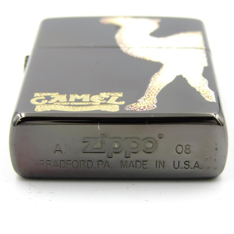 未使用 ZIPPO ジッポー CAMEL NUTTY MENTHOL KING SIZE キャメル 1ST