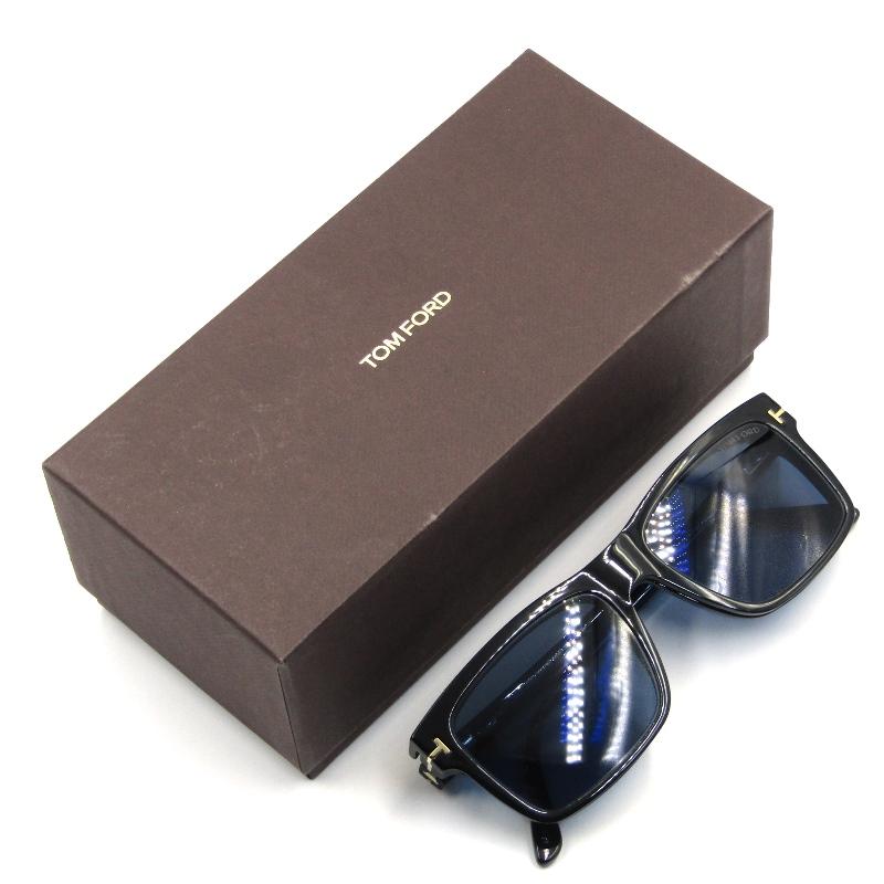 美品 TOM FORD トムフォード サングラス TF5682-B 001 ウェリントン 
