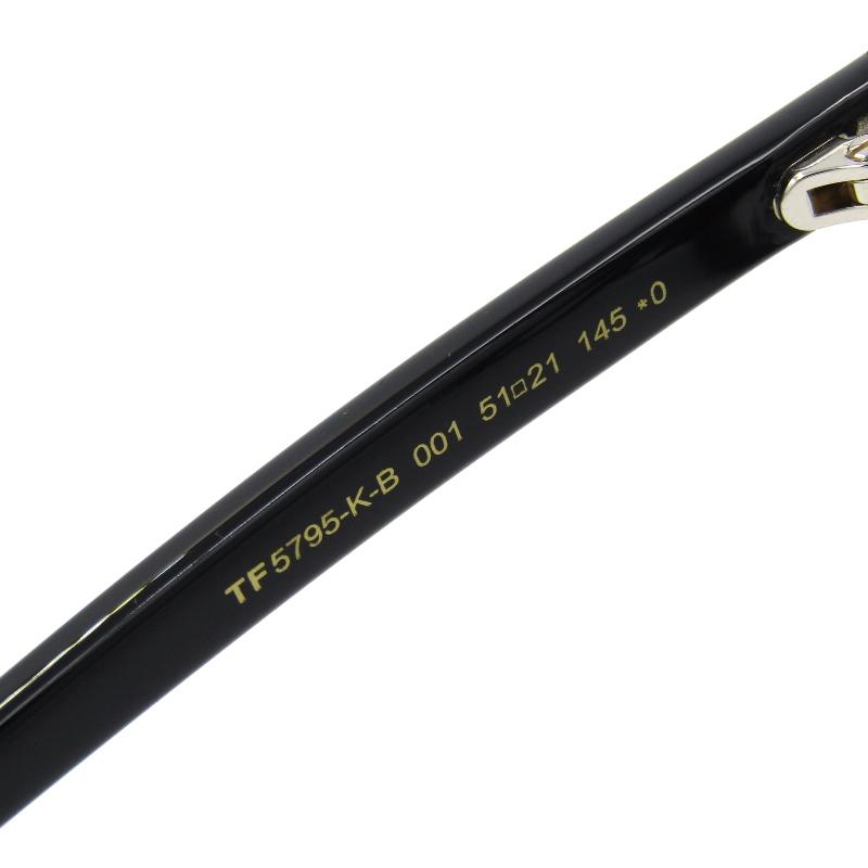 美品 TOM FORD トムフォード メガネフレーム TF5795-K-B 001 スクエア 