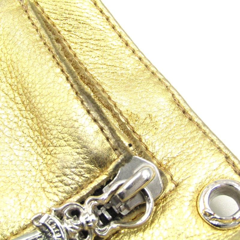 CHROME HEARTS クロムハーツ 長財布 WAVE WALLET ソフトレザー CHROME HEARTS クロムハーツ 長財布 WAVE WALLET ソフトレザー