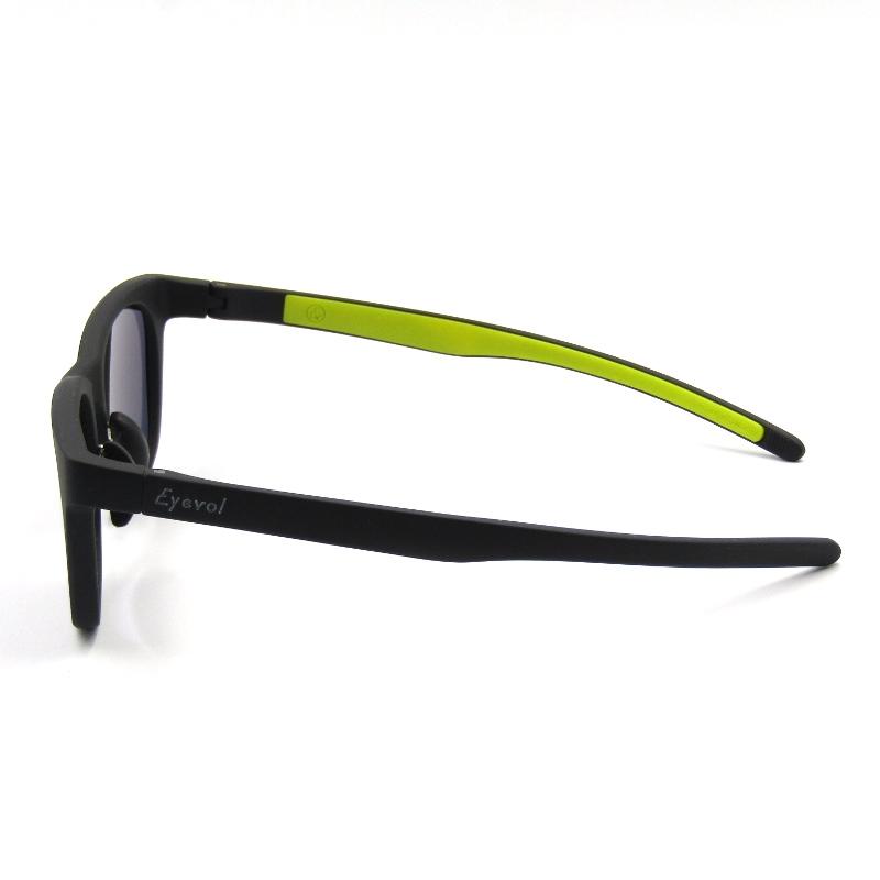 美品 Eyevol アイヴォル サングラス SHAW 52 MBK-LY-PL-BK PL ショー 