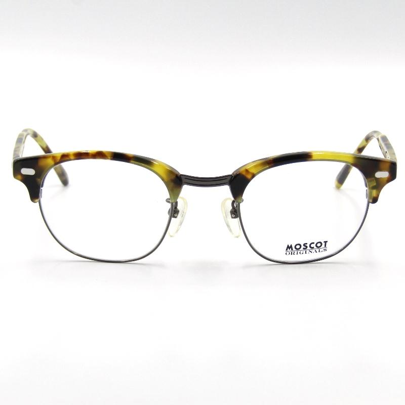 未使用 MOSCOT モスコット メガネフレーム YUKEL ユケル ブロウ コンビ 