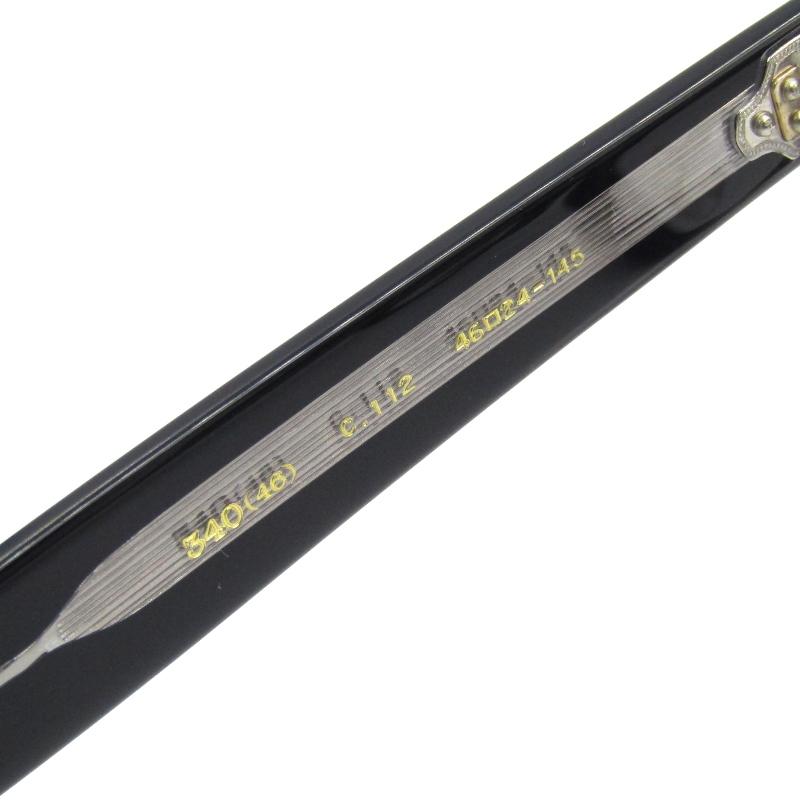 美品 EYEVAN7285 アイヴァン7285 メガネフレーム MOD.340 46 クラウン