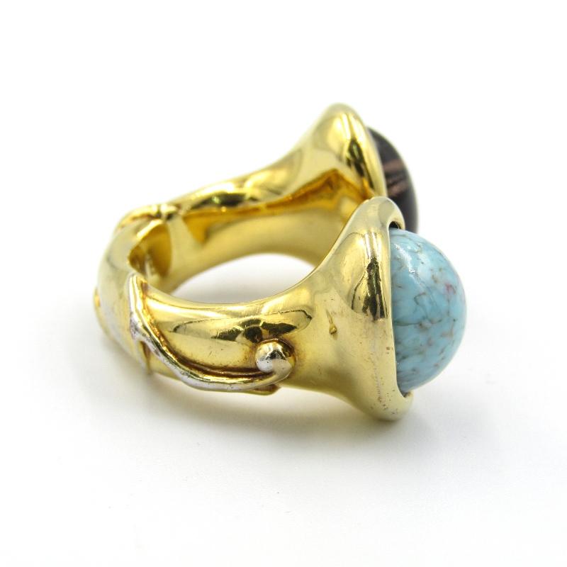 LOEWE ロエベ リング 101.29.140 TREE RING ツリーリング BRASS LOEWE ロエベ リング 101.29.140 TREE RING ツリーリング BRASS