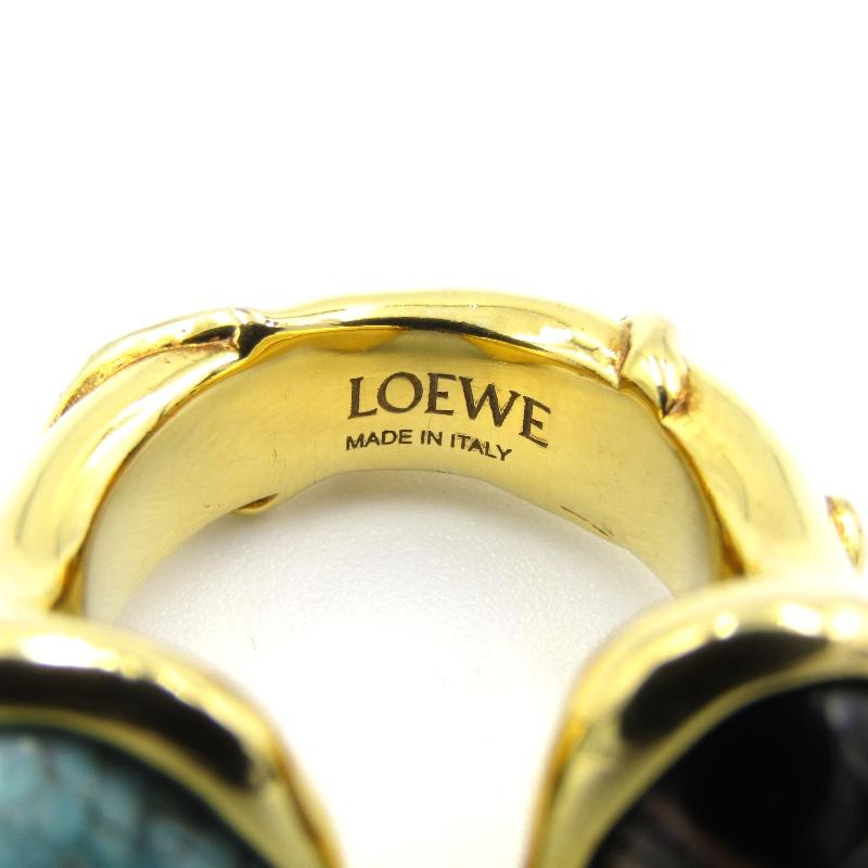 LOEWE ロエベ リング 101.29.140 TREE RING ツリーリング BRASS LOEWE ロエベ リング 101.29.140 TREE RING ツリーリング BRASS