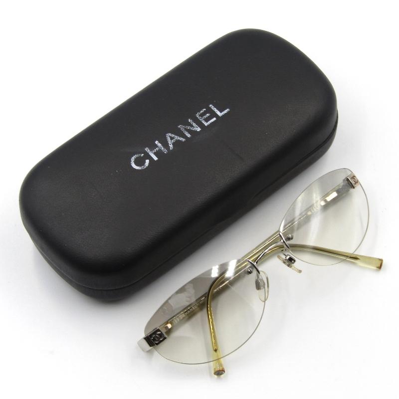 CHANEL シャネル サングラス 4069 124/6I ツーポイント オーバル ばね 
