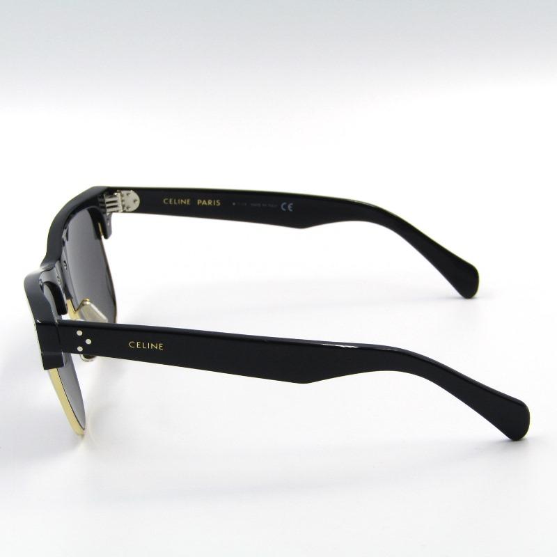 CELINE セリーヌ サングラス CL40103U 01A ブロウ ウェリントン サイド  