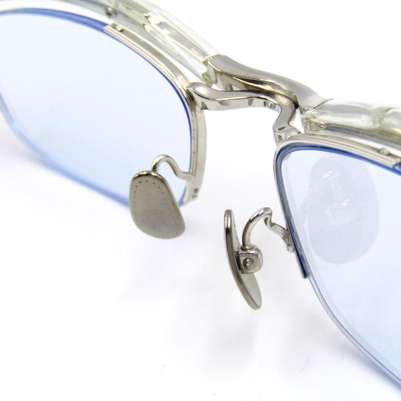 999.9フォーナインズ　眼鏡　クリアブルー 999.9(フォーナインズ) NP-616-873ライトブルーグレーグラデーション