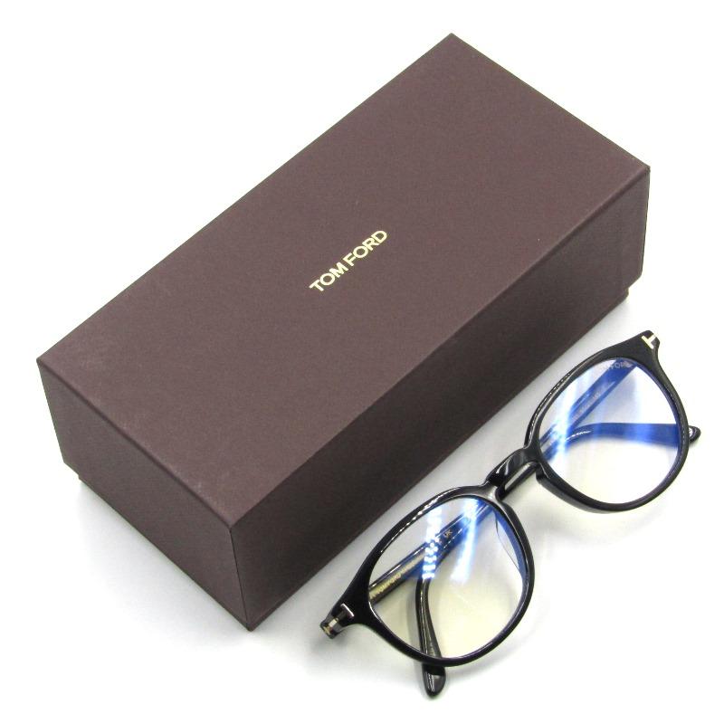 TOM FORD 美品 トムフォード メガネフレーム TF5795-K-B 001 スクエア 