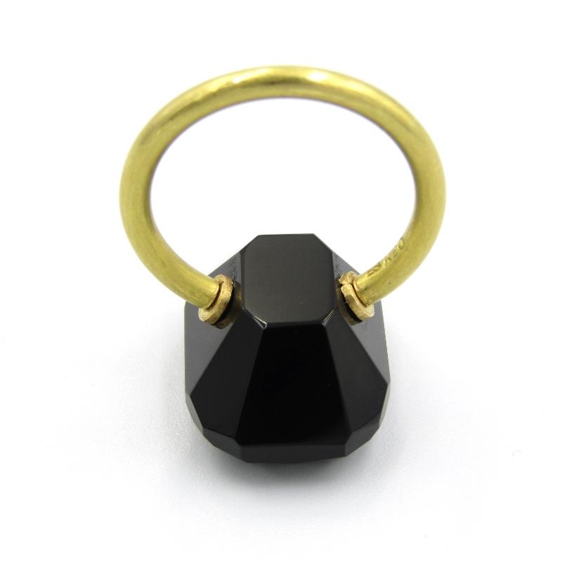 美品 Etsuko Sonobe エツコソノベ リング ブラックオニキス Rh 美品 Etsuko Sonobe エツコソノベ リング ブラックオニキス Rh
