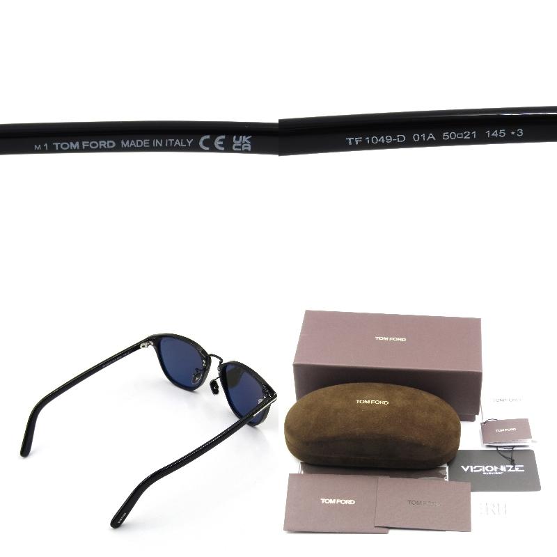 TOM FORD サングラスTF 1049-D ブラック ケース付き