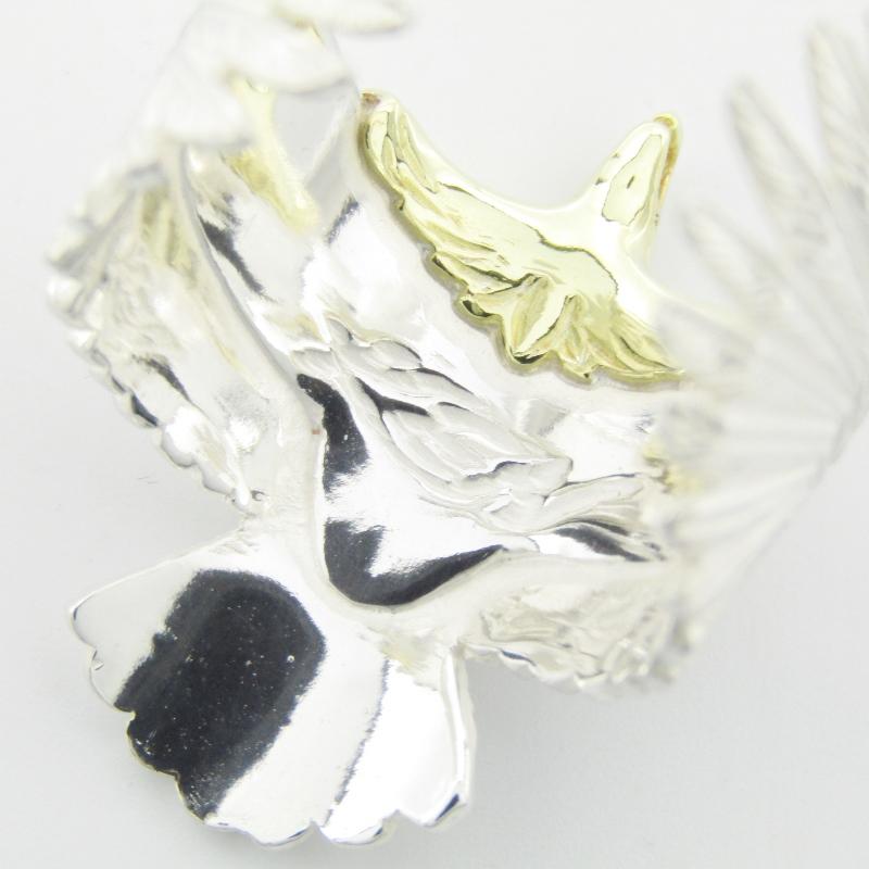 美品 KEN KIKUCHI ケンキクチ リング イーグル R-25 頭金 24K 美品 KEN KIKUCHI ケンキクチ リング イーグル R-25 頭金 24K