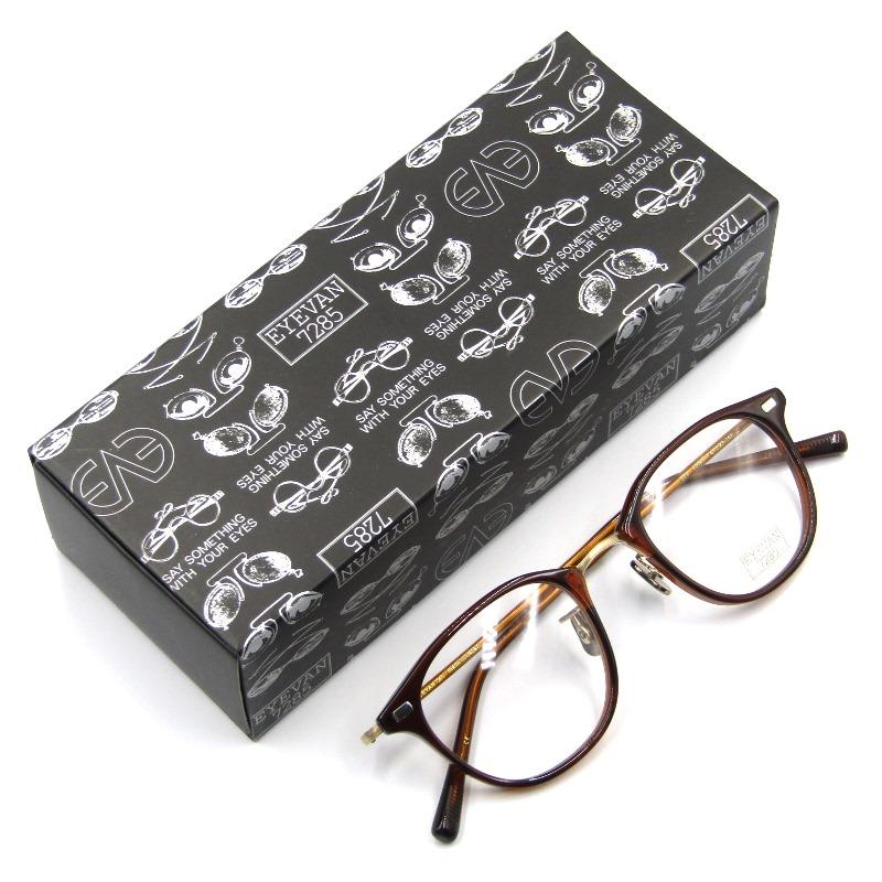 未使用 EYEVAN7285 アイヴァン7285 メガネフレーム 559 ウェリントン 