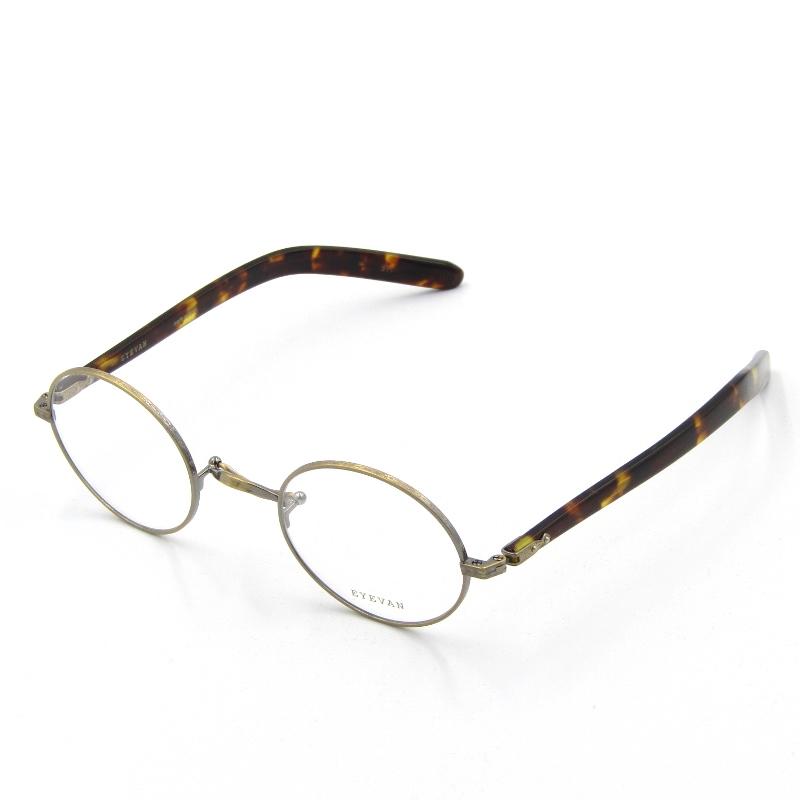 美品 EYEVAN アイヴァン メガネフレーム Helga ヘルガ ラウンド 可変式  