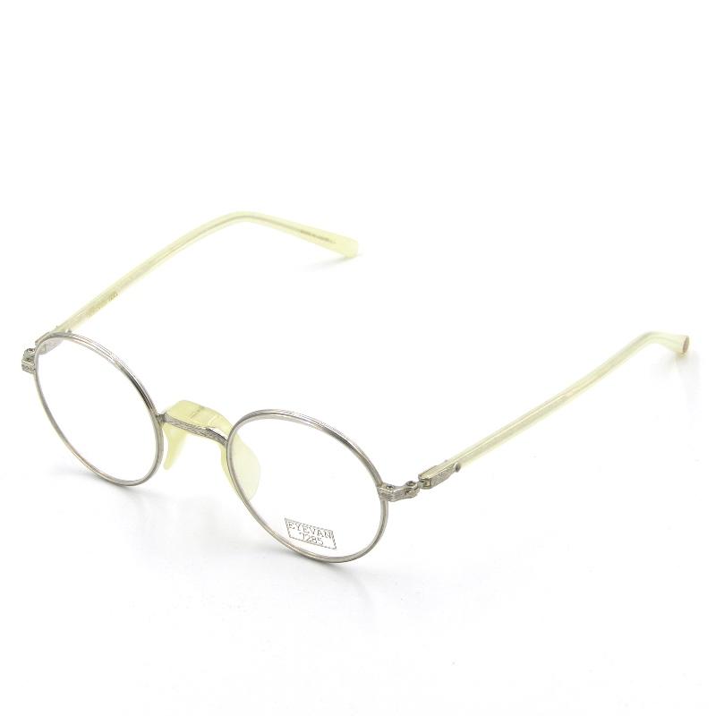 美品 EYEVAN7285 アイヴァン7285 メガネフレーム MOD.537 ラウンド  