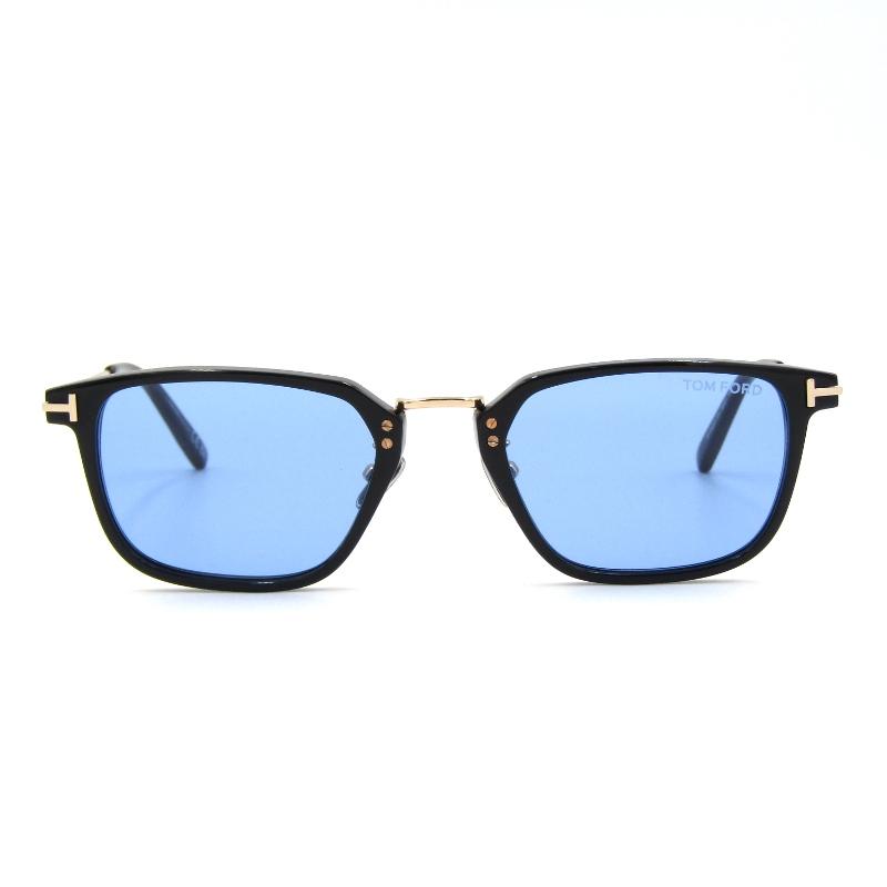 TOM FORD 美品 トムフォード サングラス TF1042-D 01V 22AW スクエア 