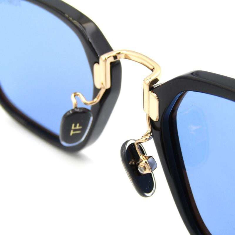 TOM FORD 美品 トムフォード サングラス TF1042-D 01V 22AW スクエア 