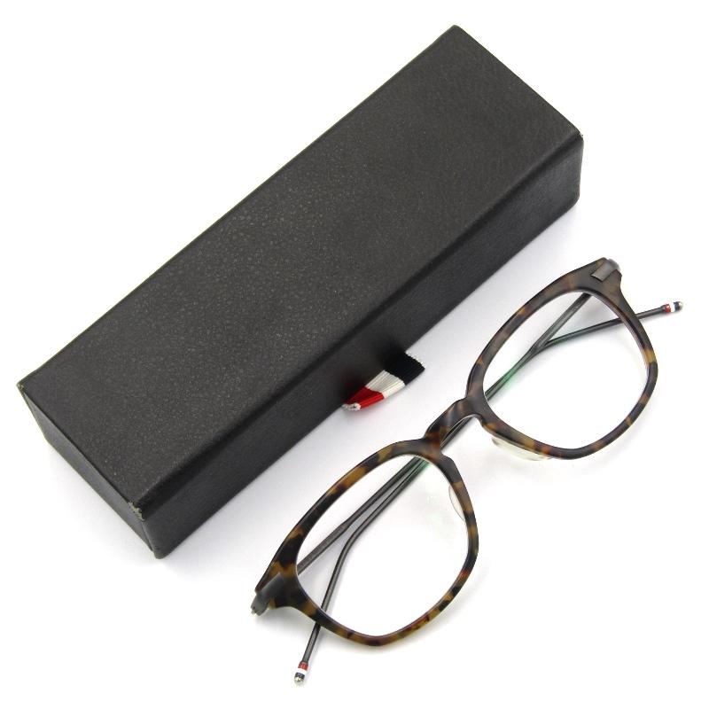 THOM BROWNE トムブラウン メガネフレーム TB-704-B-TRT-BLK-49  