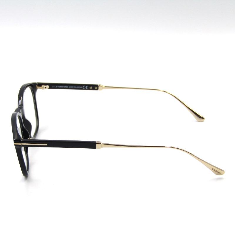 TOM FORD 美品 トムフォード メガネフレーム TF5484 001 ウェリントン 