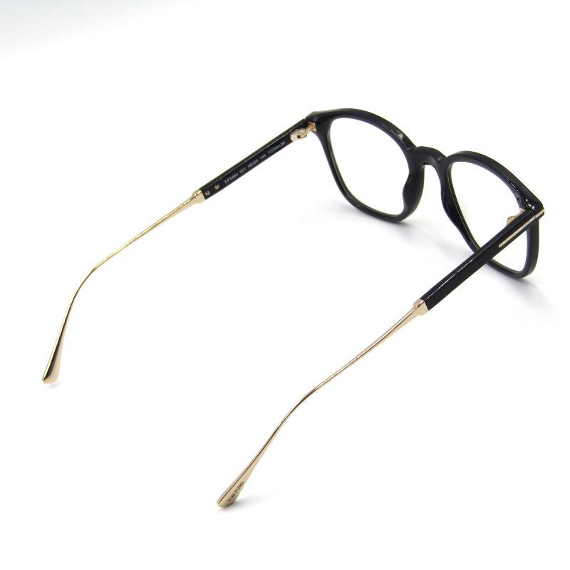TOM FORD 美品 トムフォード メガネフレーム TF5484 001 ウェリントン 