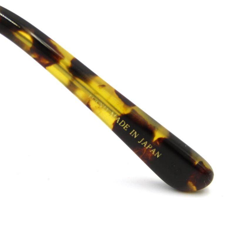 美品 金子眼鏡 KC-11R GYS ウェリントン セルフレーム メガネ 眼鏡