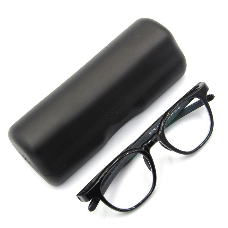 美品 Eyevol アイヴォル メガネフレーム MIRALLE RX BK-LG ミラル 